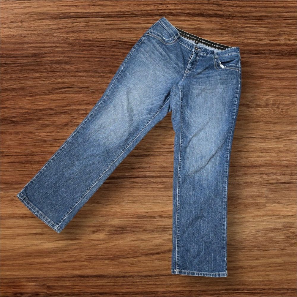 Cato Premium Straight Leg Blue Denim Jeans PLUS size